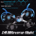 2017 Novo item RC Drone Zangão de Vôo Reverso 2.4g 4-Axis UFO Aeronaves Quad Copter FY801